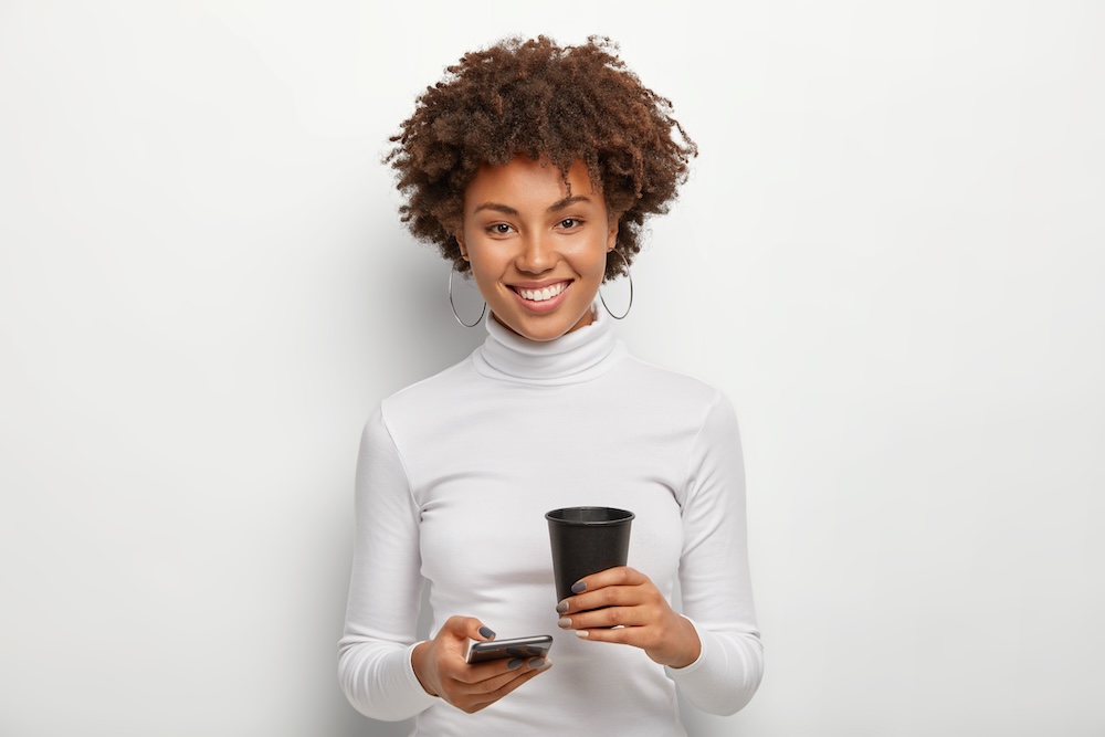 Customer tracking their queue spot seamlessly on mobile